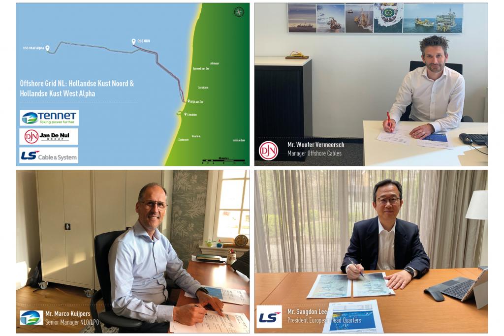 Signing of Hollandse Kust Noord and West Alpha in COVID-19 times