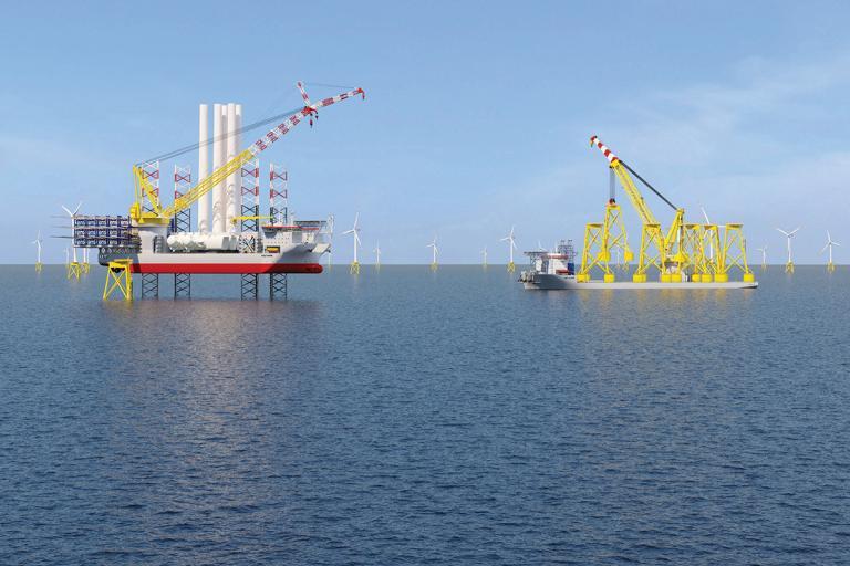Joining forces to build the world’s largest installation vessels
