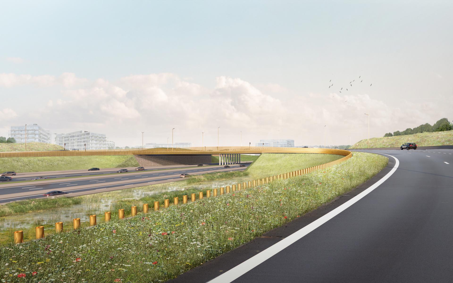 Les viaducs existants seront remplacés par un seul pont sur le Ring, ce qui apportera plus de tranquillité à la nature et aux riverains.