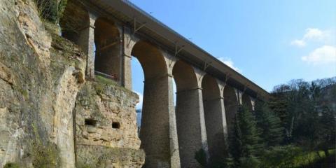 Jan De Nul extends historical bridge in the heart of Luxembourg City