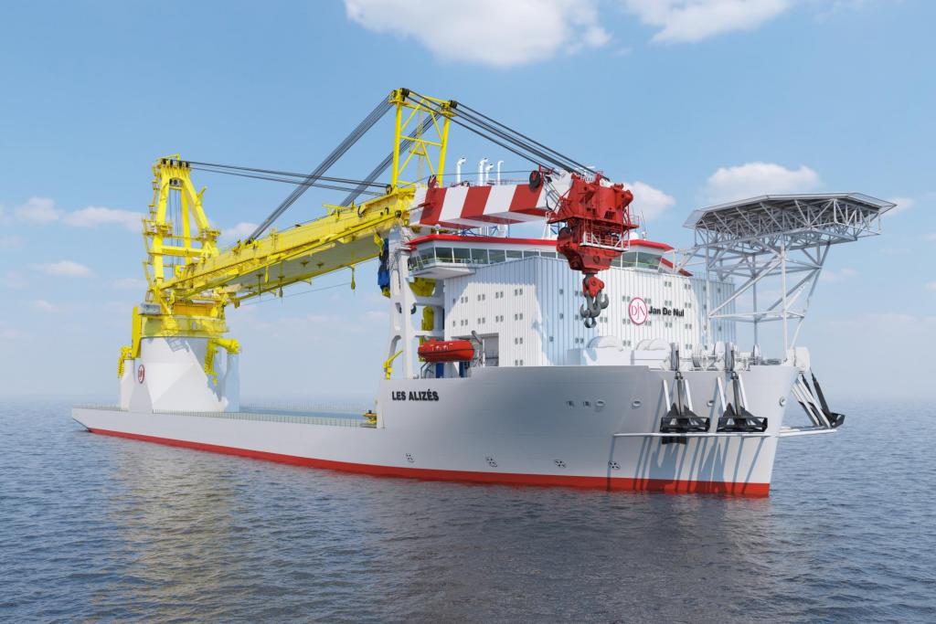 Jan De Nul orders high-end crane simulator for its new offshore installation vessels Voltaire and Les Alizés | Jan De Nul