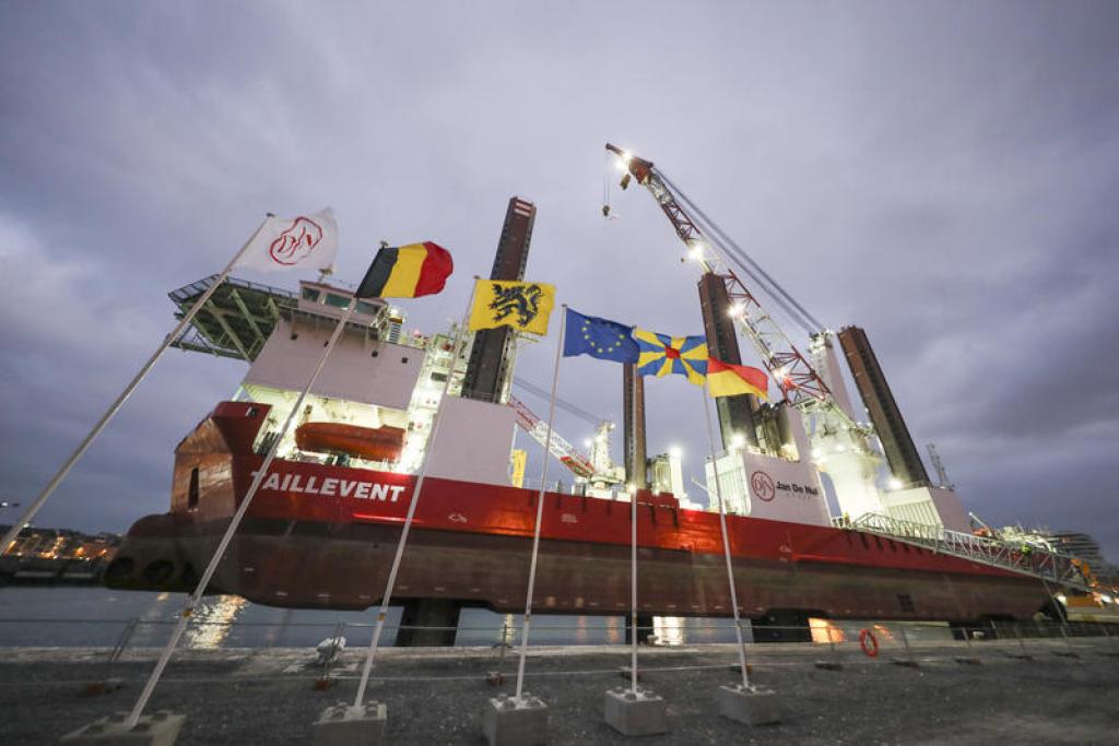 Jan De Nul names offshore installation vessel Taillevent