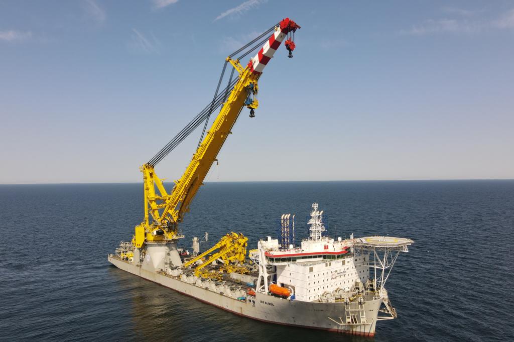 Les Alizés installera 107 fondations monopiles et une sous-station offshore en mer