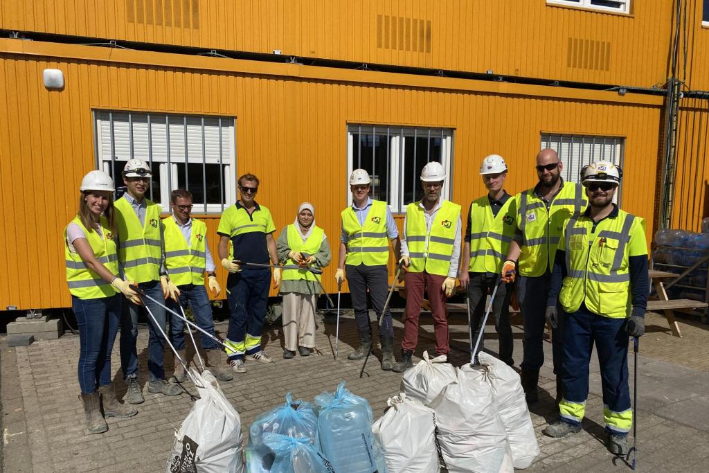 World Cleanup Day in Brussel