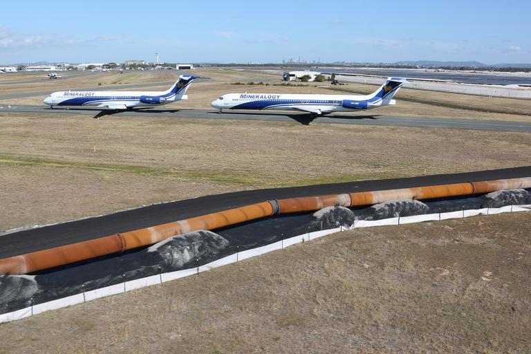 Nieuwe runway Brisbane, Australië