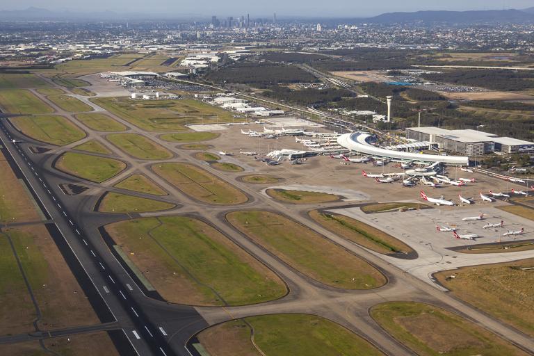 Nieuwe runway Brisbane, Australië