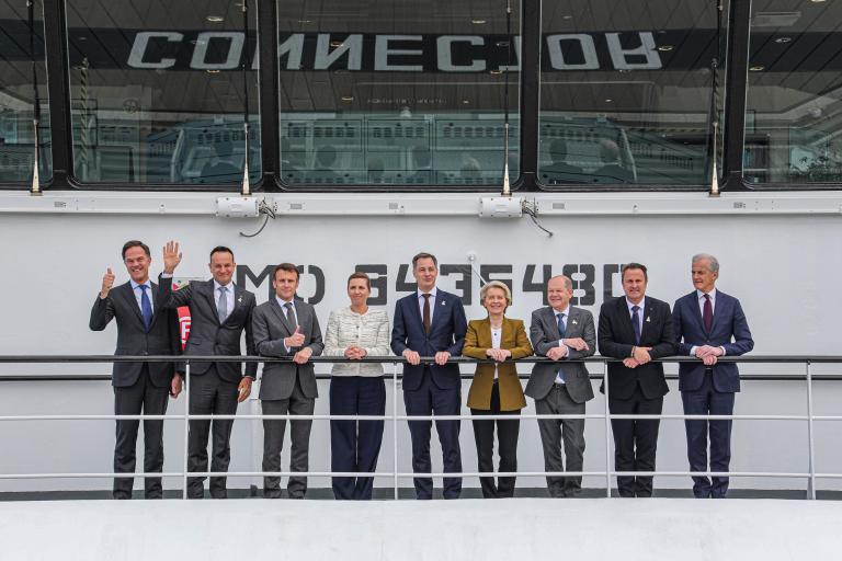 The heads of state on board of Connector