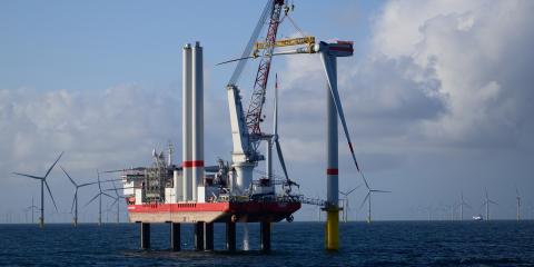Jan De Nul voltooit installatiewerken voor Duits windmolenpark